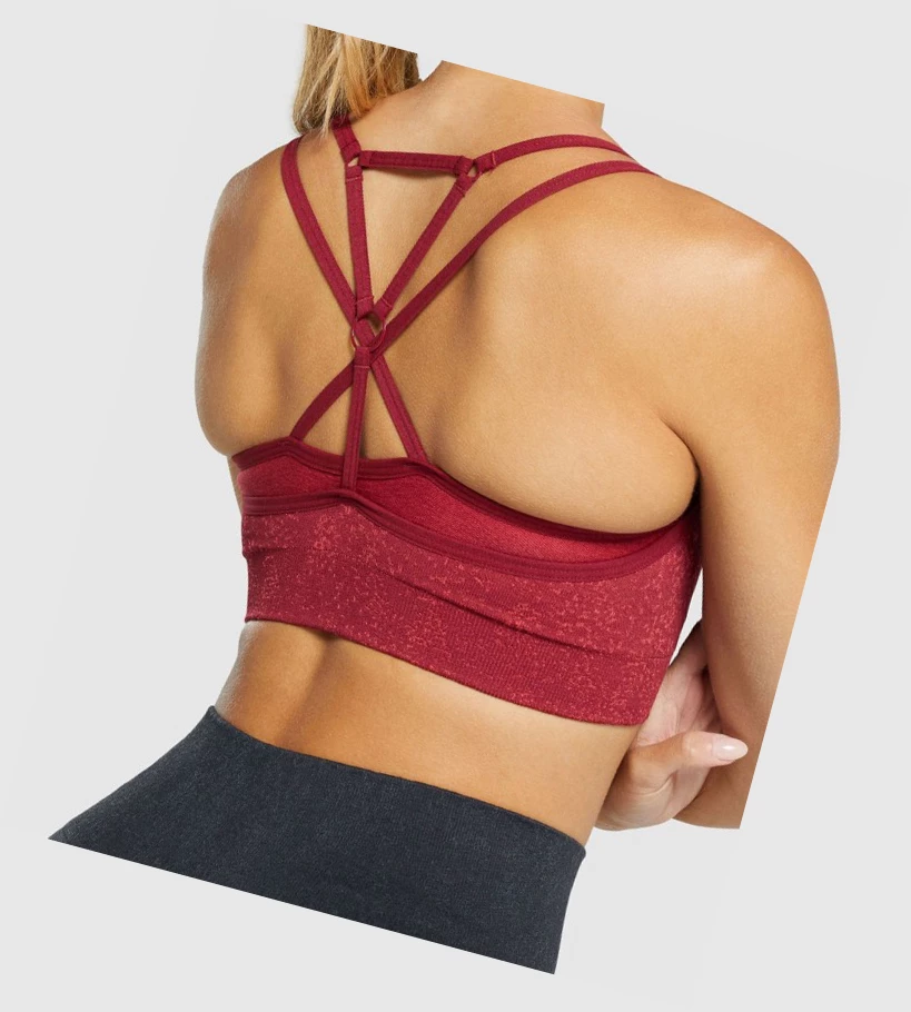 Gymshark Adapt Fleck Seamless Naisten Urheiluliivit Viininpunainen | PQGMRL870