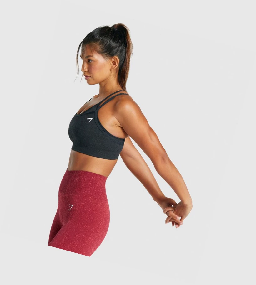 Gymshark Adapt Fleck Seamless Naisten Urheiluliivit Mustat | VZRFQP729