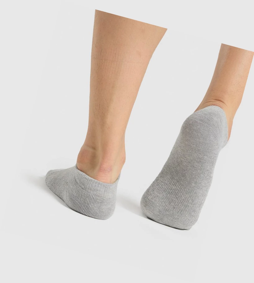 Gymshark Ankle 3pk Naisten Sukat Valkoinen Vaaleanharmaat Mustat | XTBPZR082