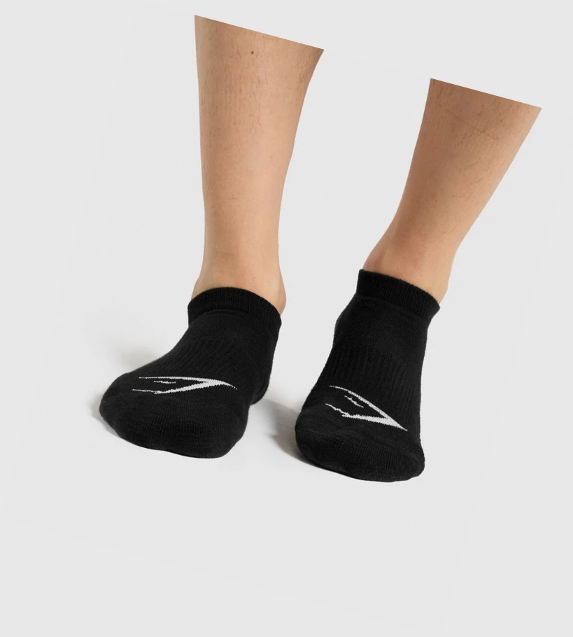Gymshark Ankle 3pk Naisten Sukat Valkoinen Vaaleanharmaat Mustat | XTBPZR082