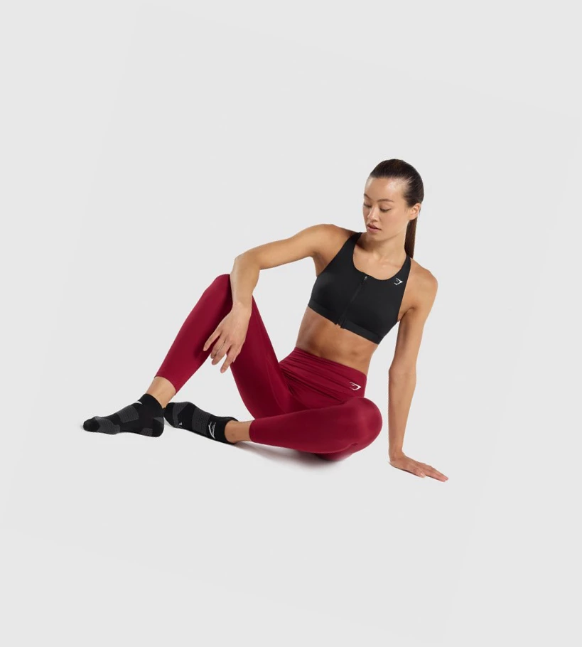Gymshark Ankle Performance Miesten Sukat Mustat | BMQLPV120