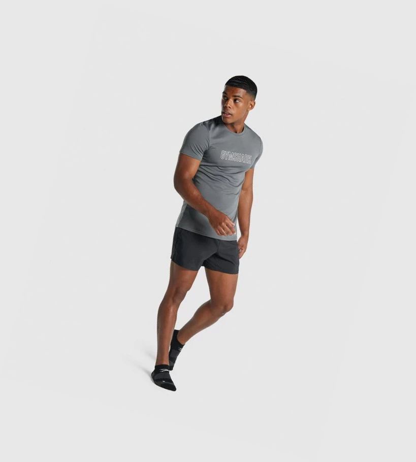 Gymshark Ankle Performance Miesten Sukat Mustat | BMQLPV120