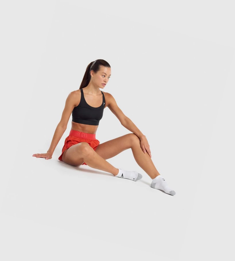 Gymshark Ankle Performance Miesten Sukat Valkoinen | EUIOGC506
