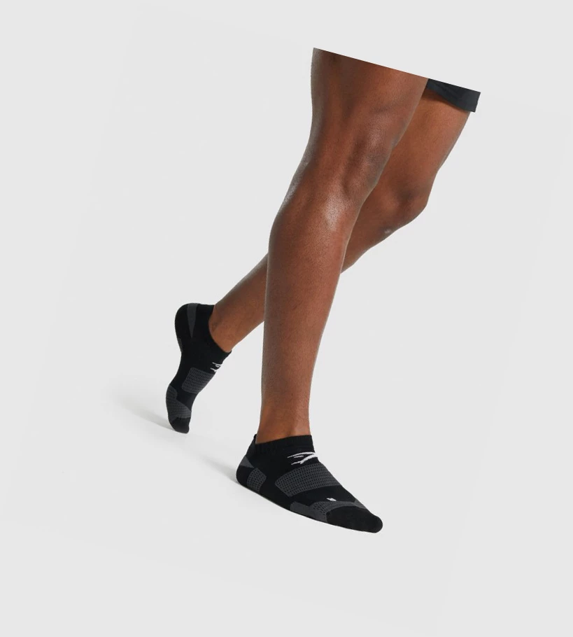 Gymshark Ankle Performance Naisten Sukat Mustat | EFVGYN068