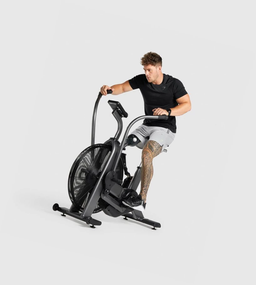 Gymshark Apex Contrast Seamless Miesten T Paidat Mustat | HYNWGQ269