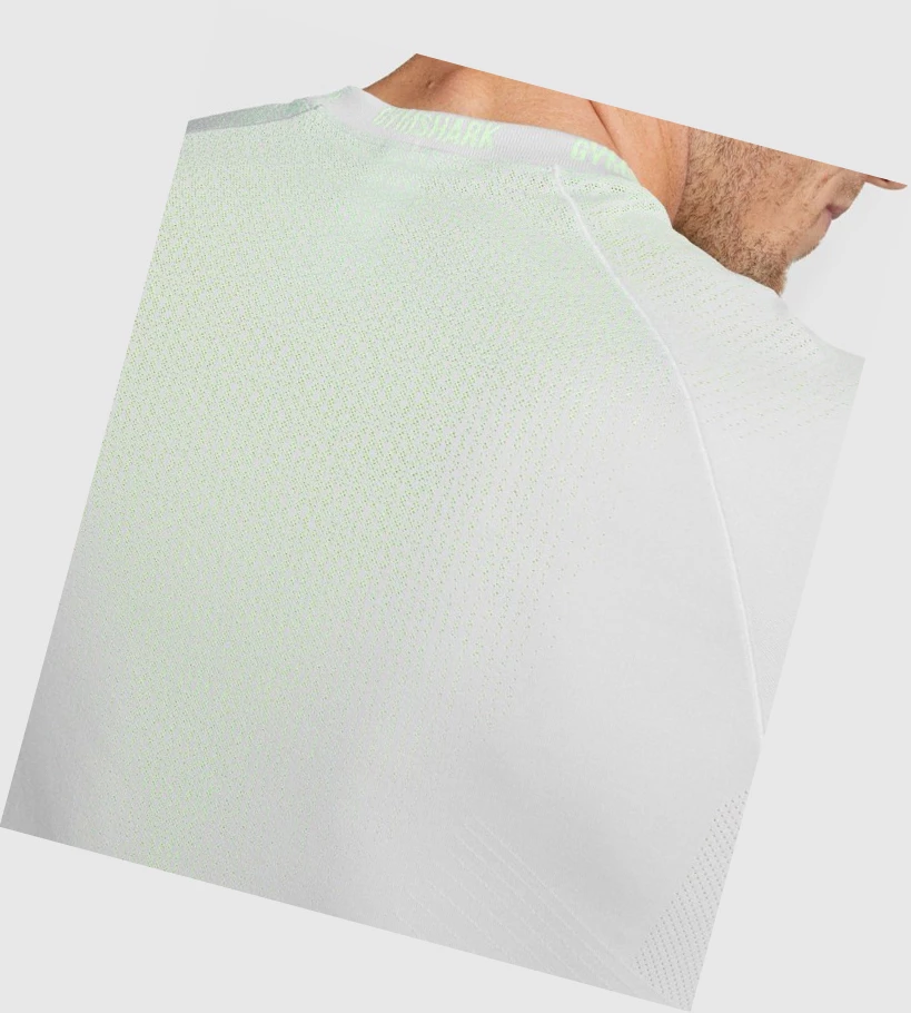 Gymshark Apex Contrast Seamless Miesten T Paidat Vaaleanharmaat | KGYCEX694