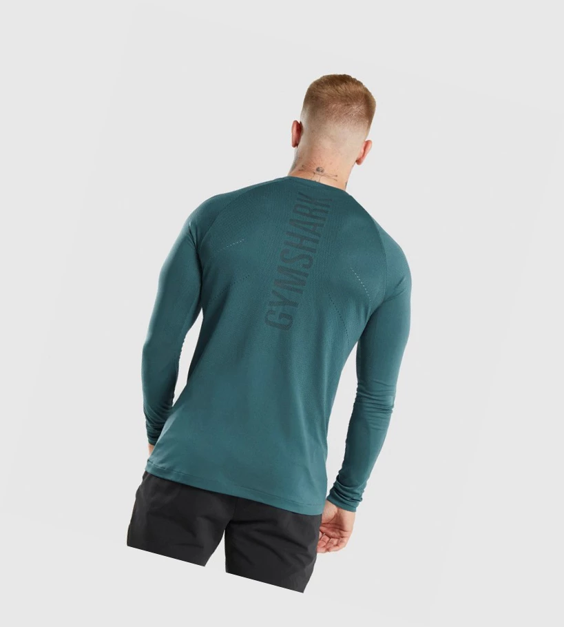 Gymshark Apex Miesten T Paidat Turkoosi | FIDNLK452