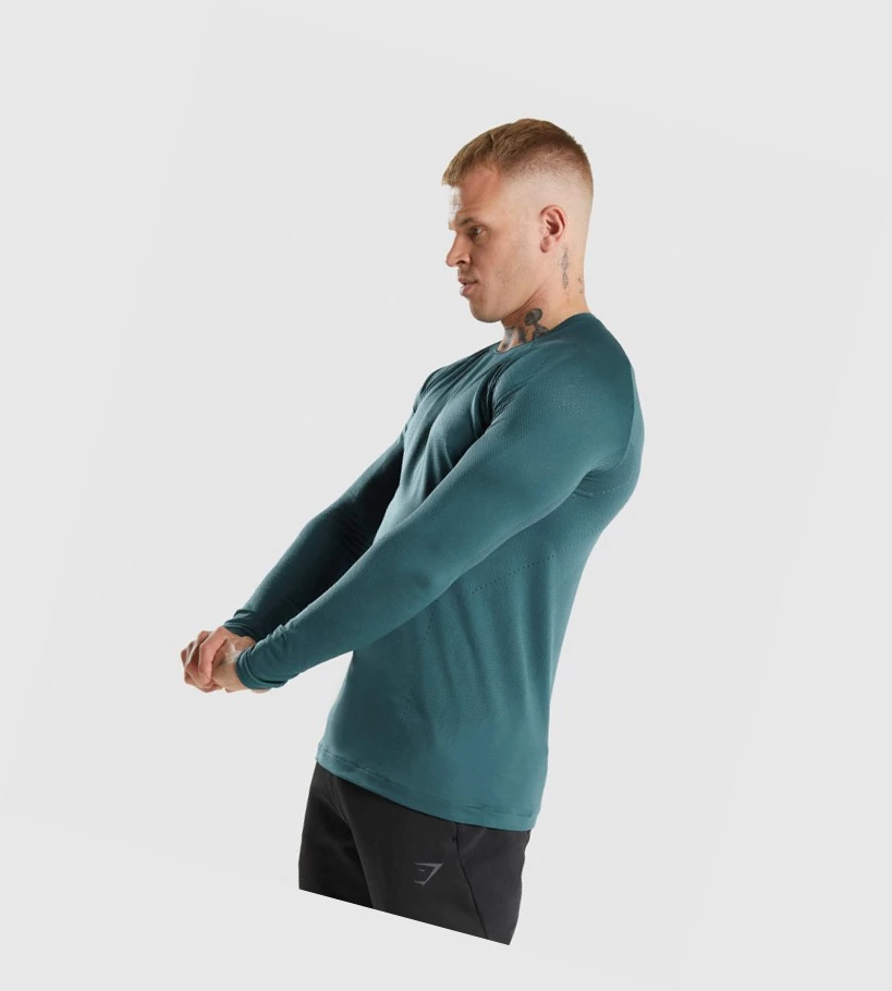 Gymshark Apex Miesten T Paidat Turkoosi | FIDNLK452