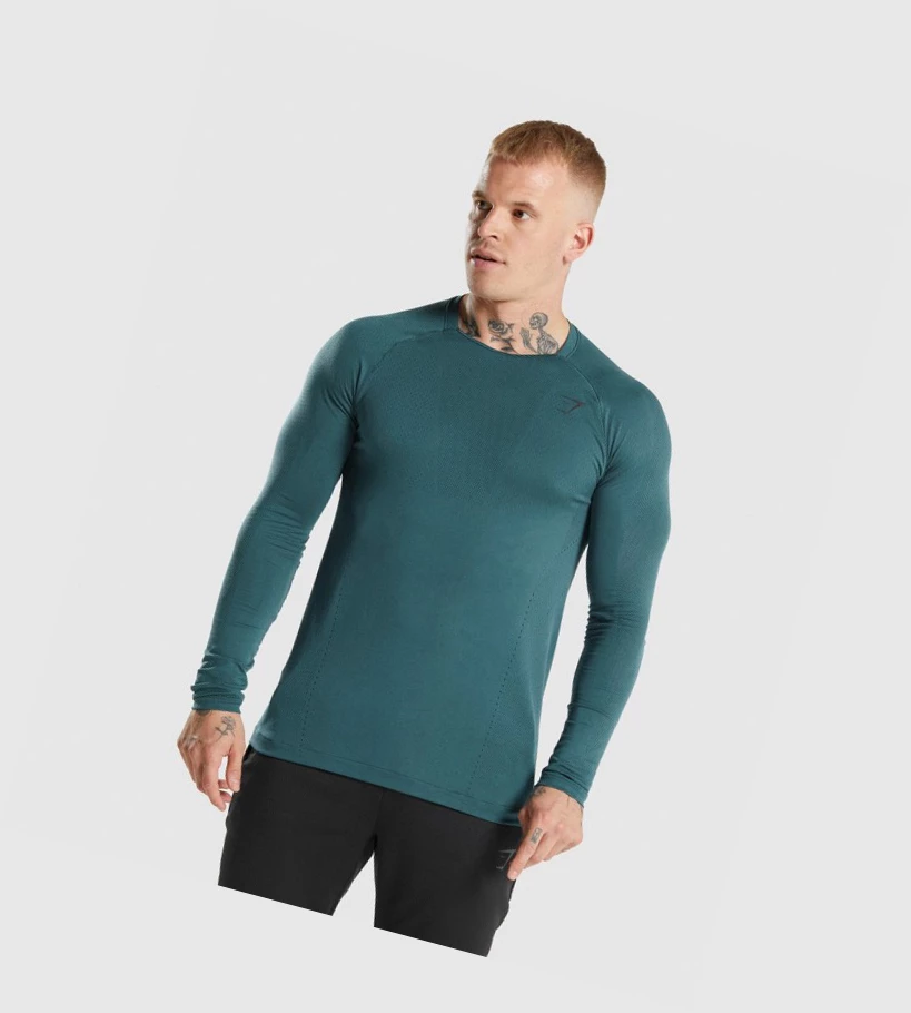 Gymshark Apex Miesten T Paidat Turkoosi | FIDNLK452