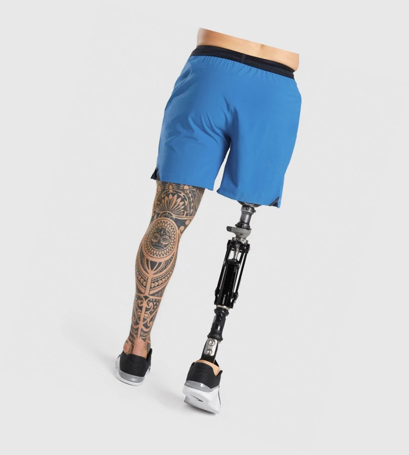 Gymshark Apex Perform Miesten Shortsit Sininen | XUQZSA017