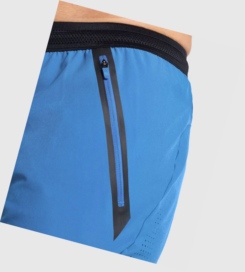 Gymshark Apex Perform Miesten Shortsit Sininen | XUQZSA017