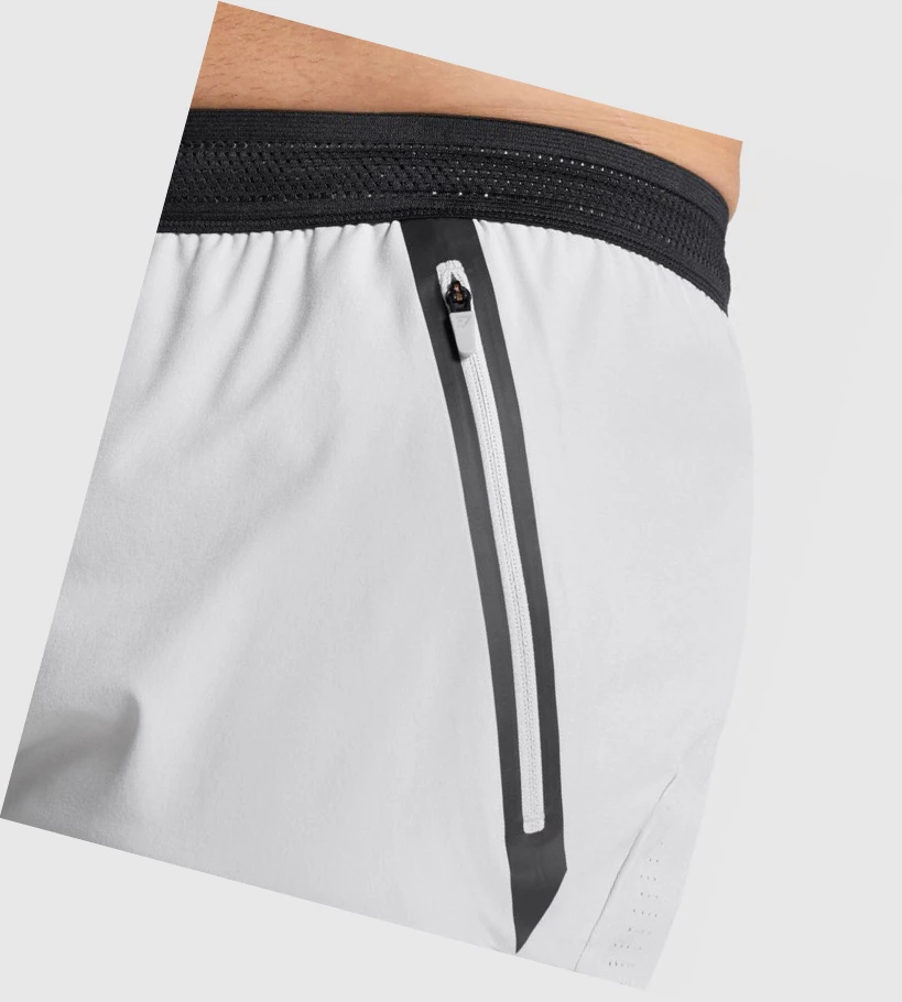 Gymshark Apex Perform Miesten Shortsit Vaaleanharmaat | BOHQUJ983