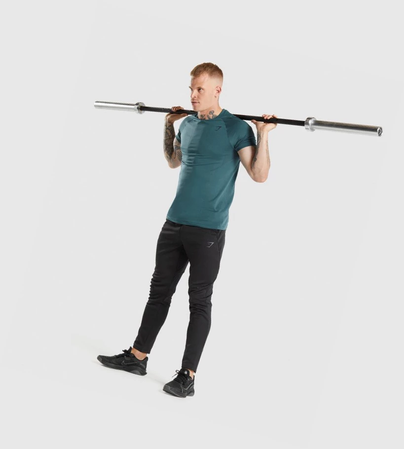 Gymshark Apex Perform Miesten T Paidat Turkoosi | CJOAUR108