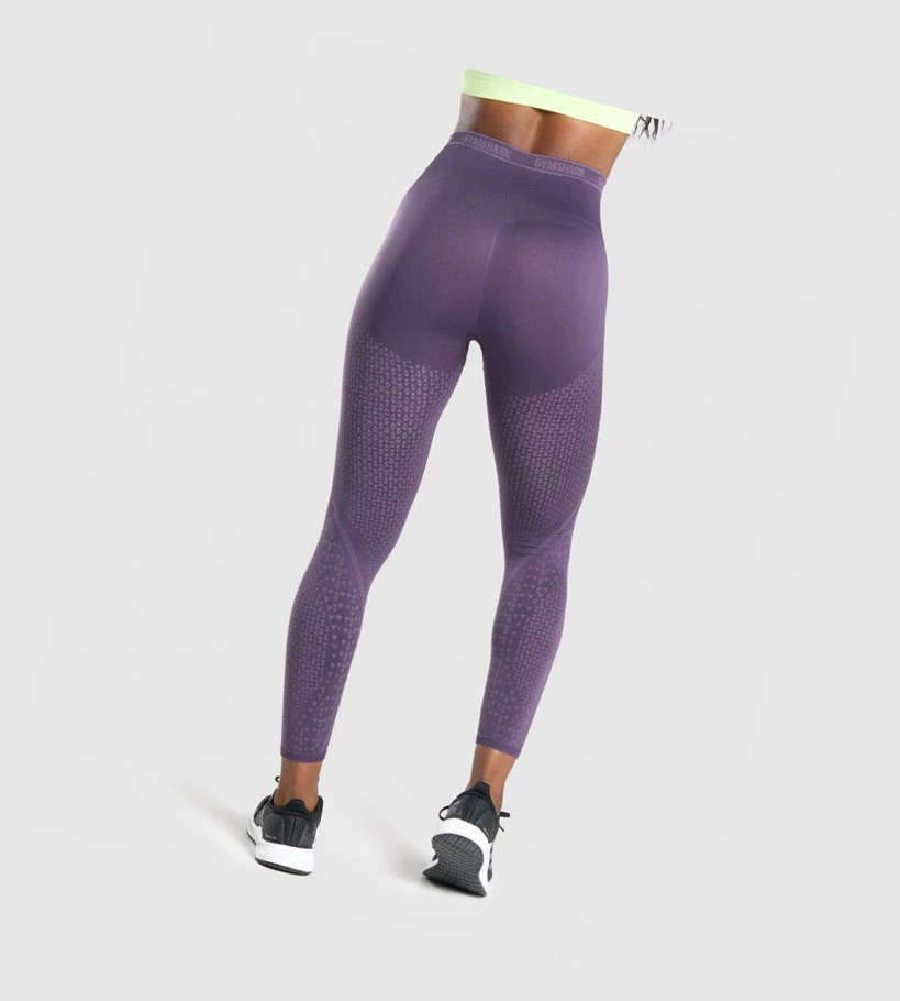 Gymshark Apex Seamless High Waisted Naisten Leggingsit Violetit Vaaleanvioletit | EAGNTM498