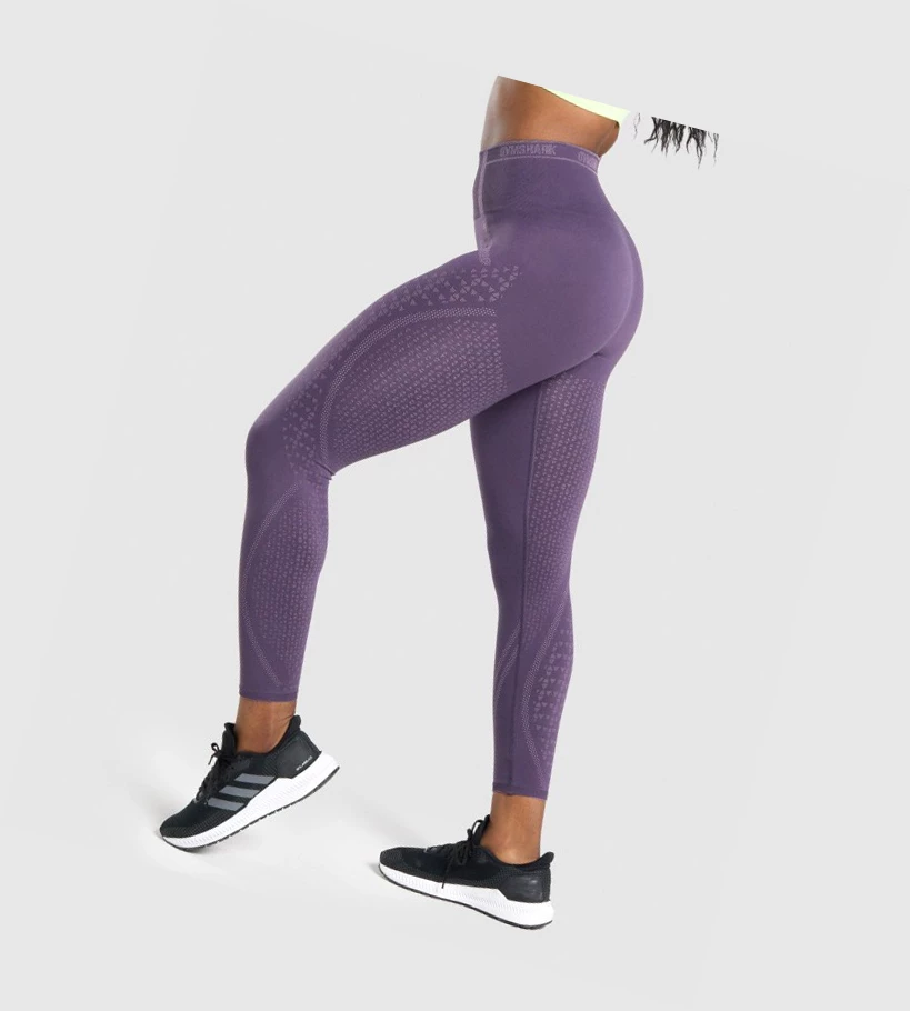 Gymshark Apex Seamless High Waisted Naisten Leggingsit Violetit Vaaleanvioletit | EAGNTM498