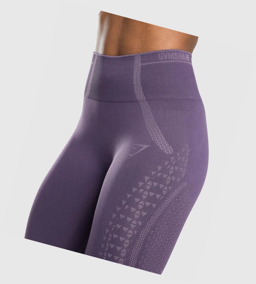 Gymshark Apex Seamless High Waisted Naisten Leggingsit Violetit Vaaleanvioletit | EAGNTM498