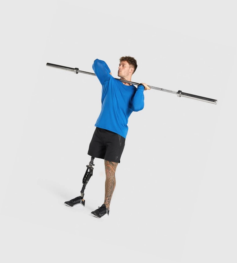 Gymshark Apex Seamless Miesten T Paidat Sininen | INKWZF302