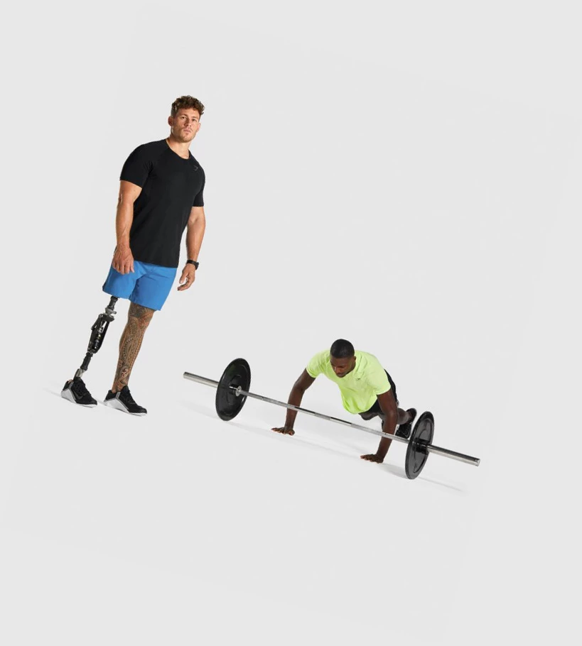 Gymshark Apex Seamless Miesten T Paidat Mustat | LFUDPW523