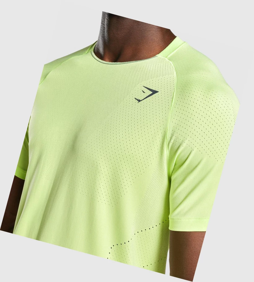 Gymshark Apex Seamless Miesten T Paidat Vihreä | PRMNBW194