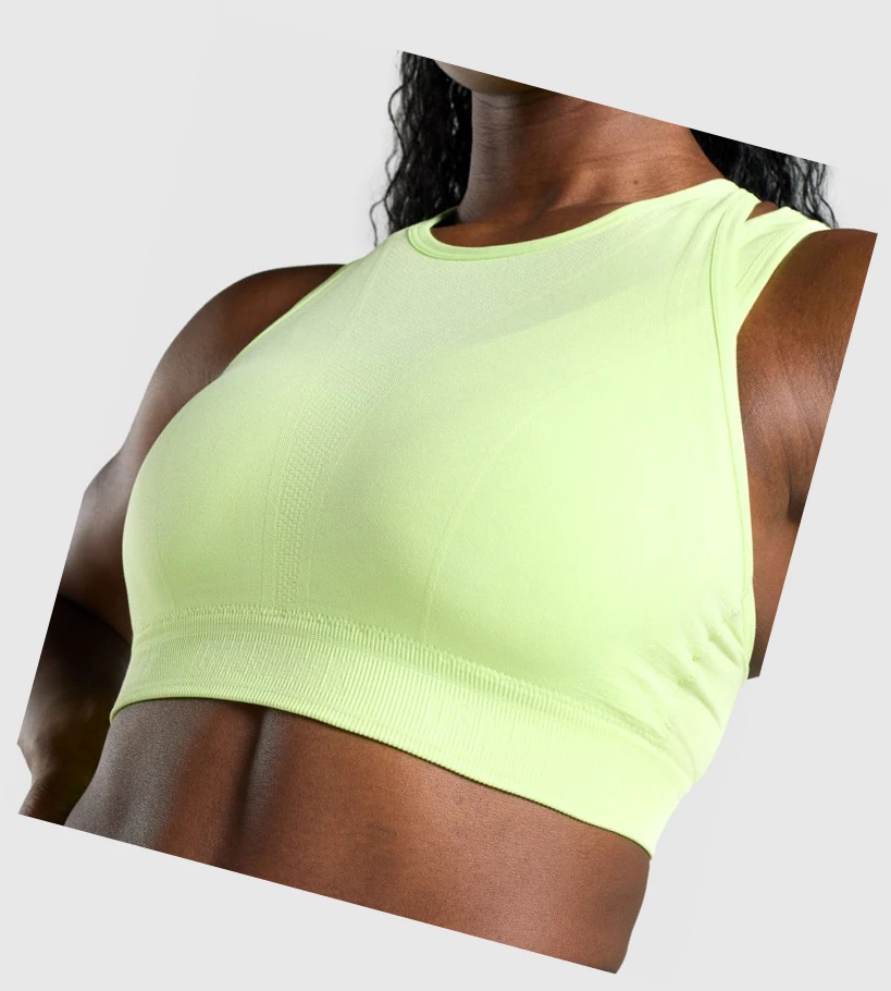 Gymshark Apex Seamless Naisten Urheiluliivit Vihreä Vaaleanvihreä | CMZDBY163