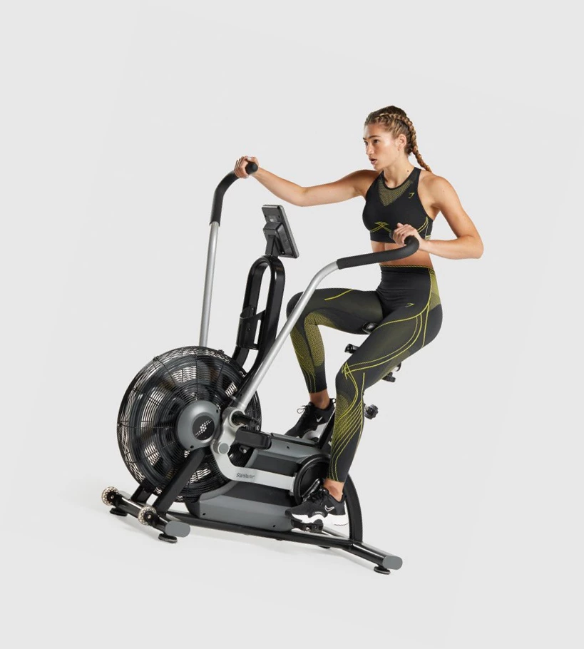 Gymshark Apex Seamless Naisten Urheiluliivit Mustat Keltainen | IJQZOB781