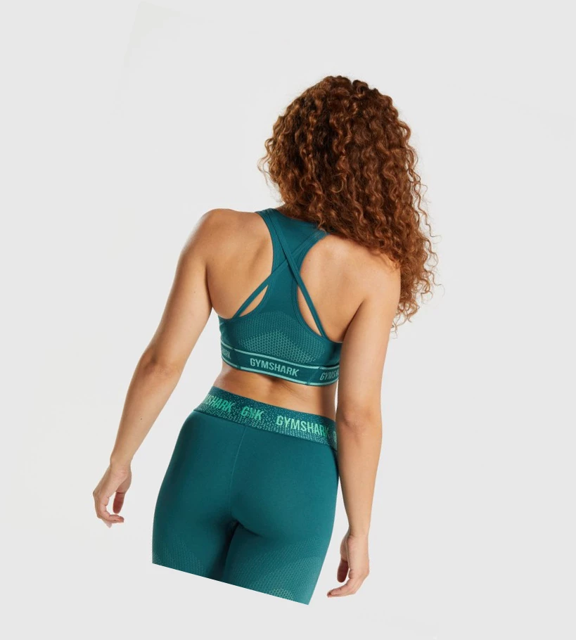 Gymshark Apex Seamless Naisten Urheiluliivit Turkoosi | VMZEUW182