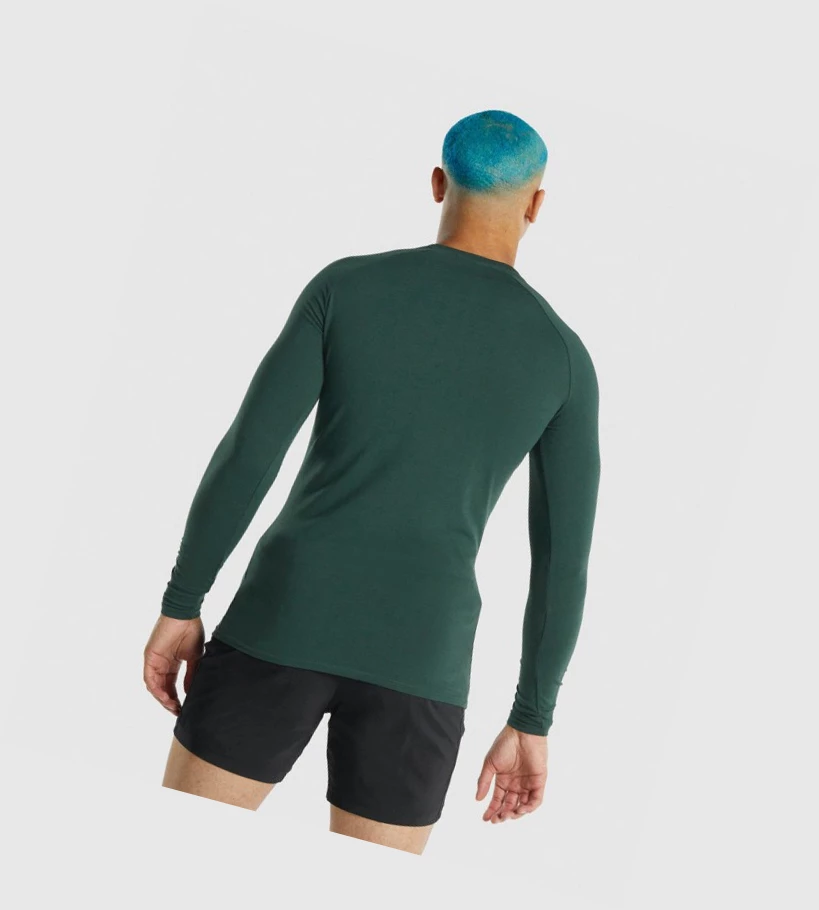 Gymshark Apollo Miesten T Paidat Tummanvihreä | ZFVNHL816