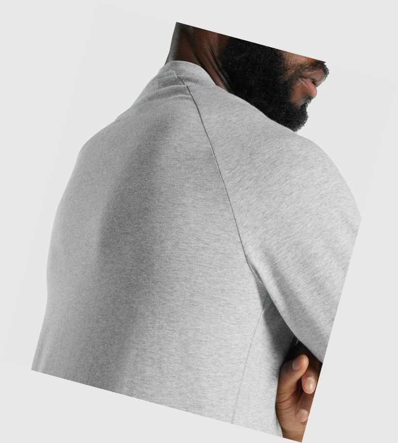 Gymshark Apollo Miesten T Paidat Vaaleanharmaat | LJIKGW519
