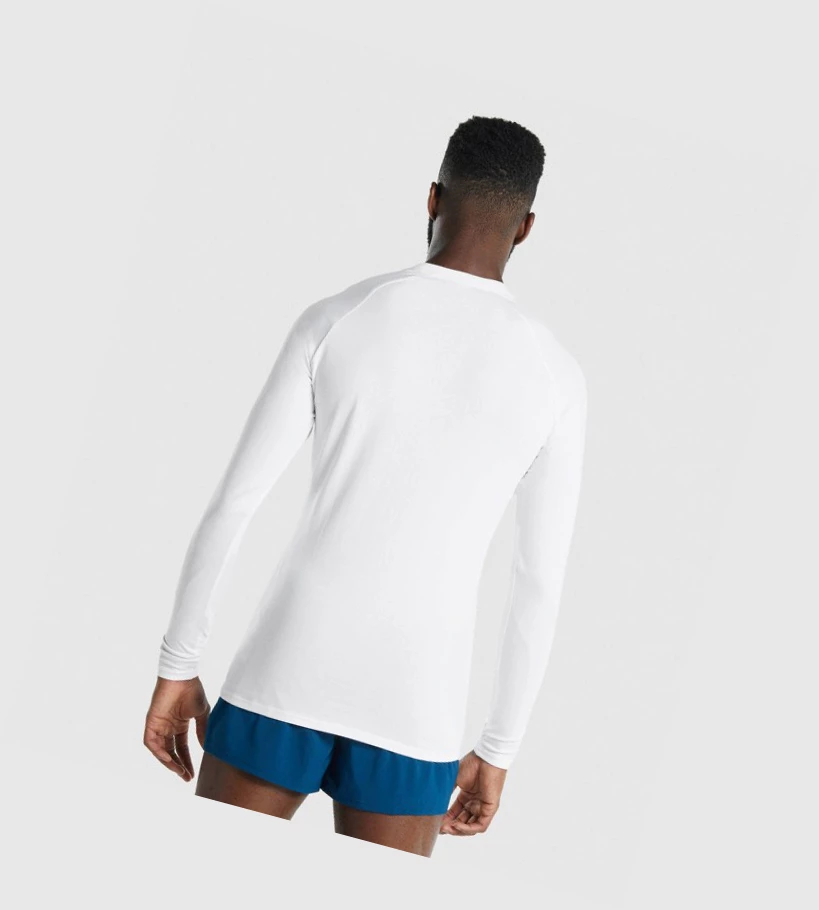 Gymshark Apollo Miesten T Paidat Valkoinen | UHWQRL147