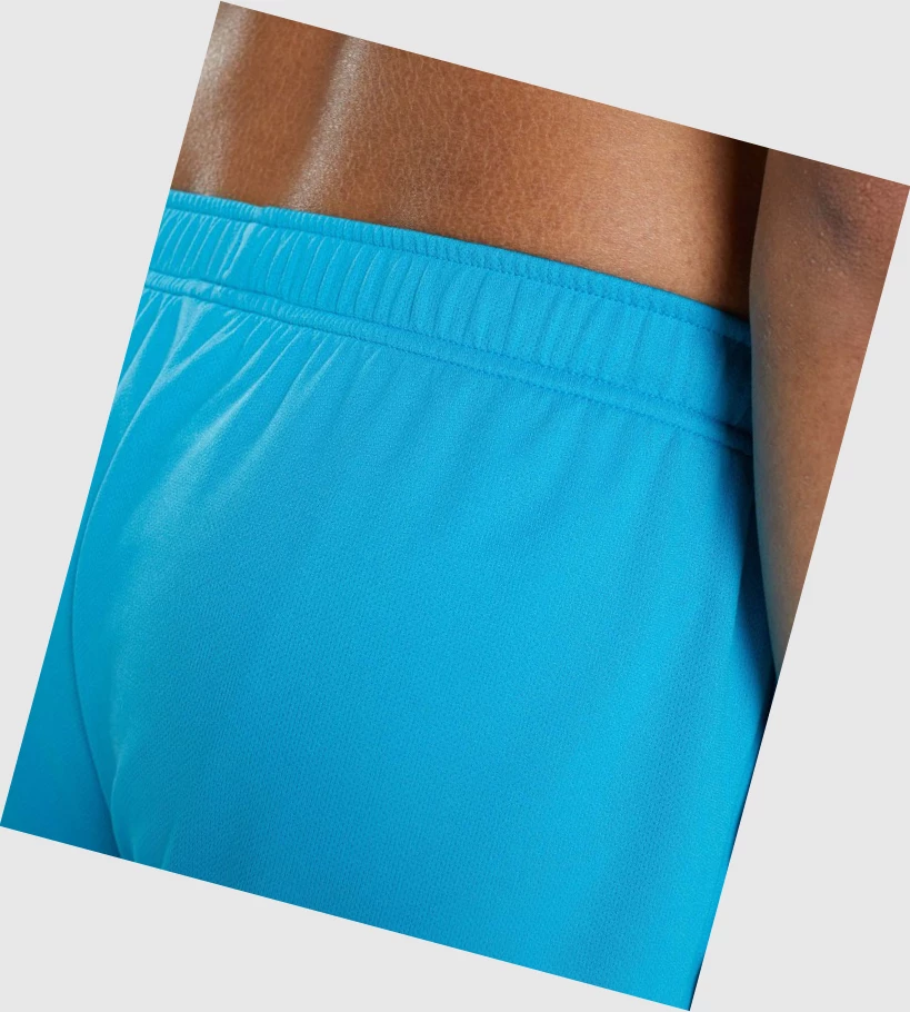 Gymshark Arrival Knitted Miesten Shortsit Vaaleansininen | OIXLBV938