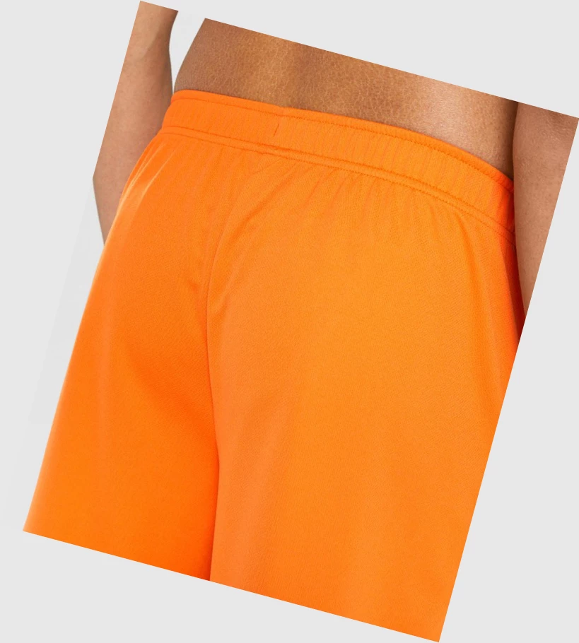 Gymshark Arrival Knitted Miesten Shortsit Oranssi | ZNQEIY085