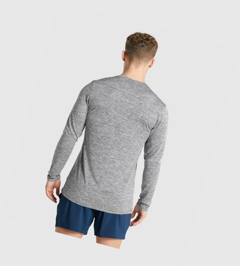 Gymshark Arrival Marl Miesten T Paidat Harmaat | WTAJMB720