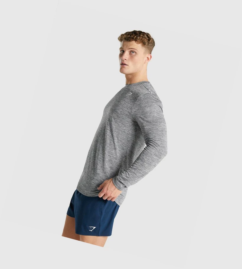 Gymshark Arrival Marl Miesten T Paidat Harmaat | WTAJMB720