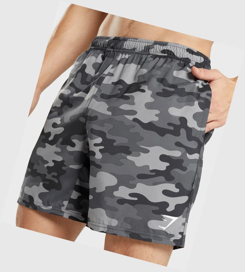 Gymshark Arrival Miesten Shortsit Harmaat | CELXAQ036