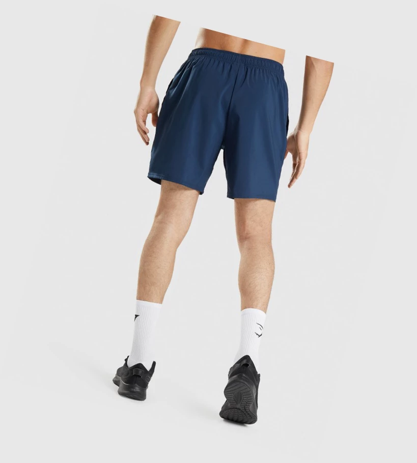 Gymshark Arrival Miesten Shortsit Laivastonsininen | RTPLJZ169