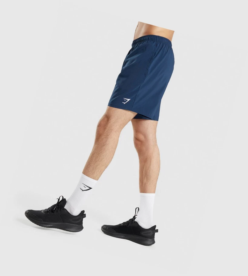 Gymshark Arrival Miesten Shortsit Laivastonsininen | RTPLJZ169