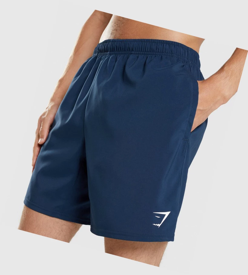 Gymshark Arrival Miesten Shortsit Laivastonsininen | RTPLJZ169