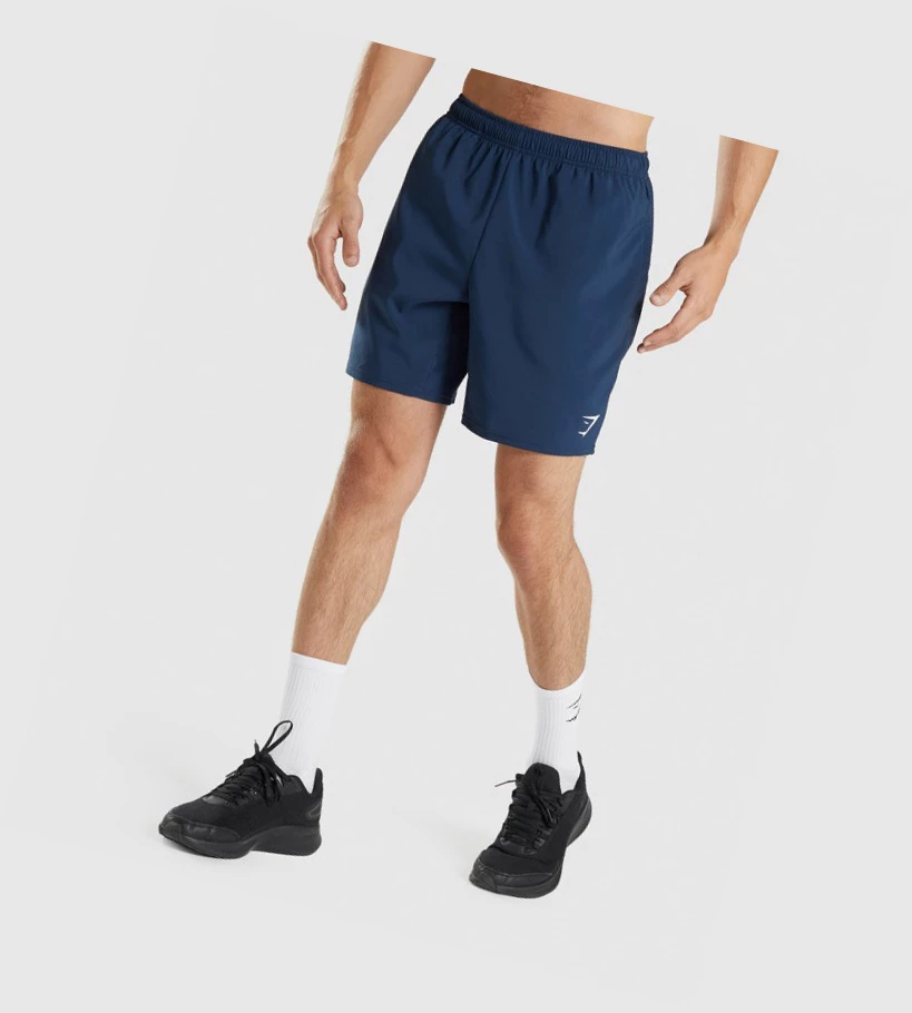 Gymshark Arrival Miesten Shortsit Laivastonsininen | RTPLJZ169