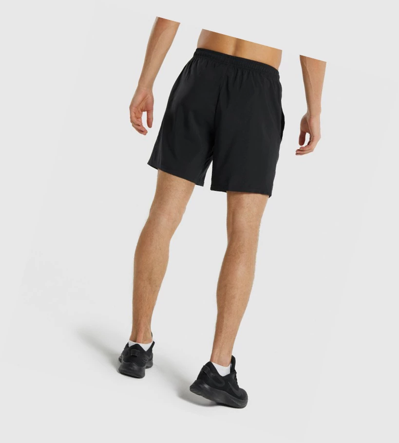 Gymshark Arrival Miesten Shortsit Mustat | ADJFXZ091