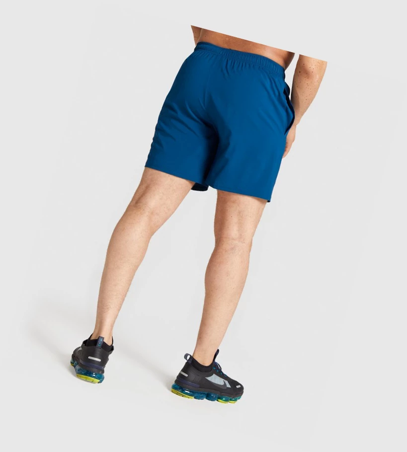 Gymshark Arrival Miesten Shortsit Sininen | HMYCKN532