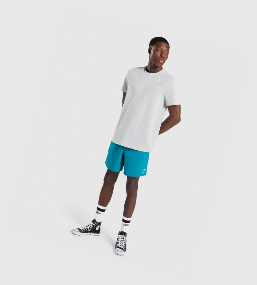 Gymshark Arrival Miesten Shortsit Turkoosi | WYIGQH826
