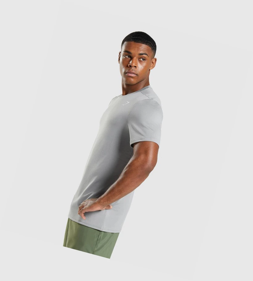 Gymshark Arrival Miesten T Paidat Harmaat | UQABVJ914