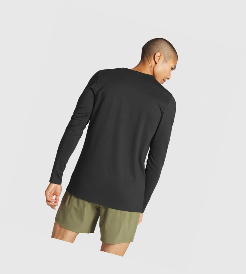 Gymshark Arrival Miesten T Paidat Mustat | SUNZLC704