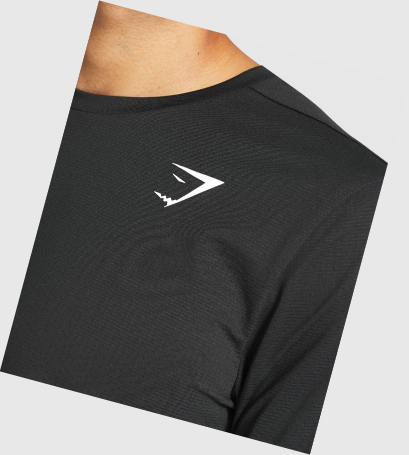 Gymshark Arrival Miesten T Paidat Mustat | SUNZLC704