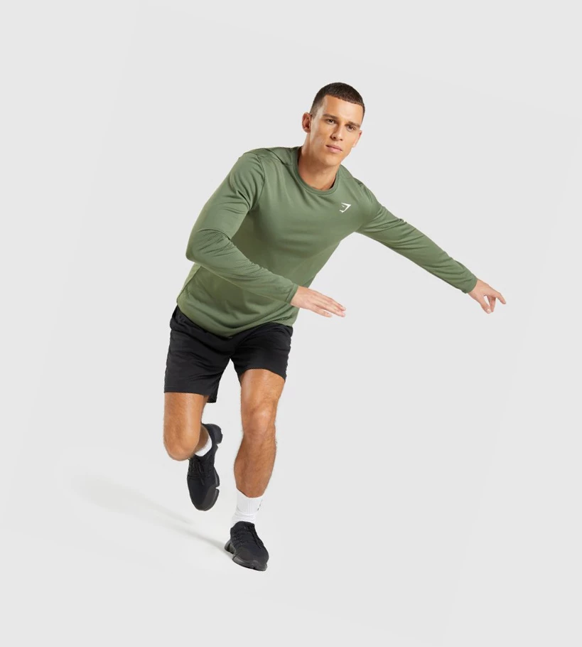 Gymshark Arrival Miesten T Paidat Oliivinvihreä | IHDGEW064