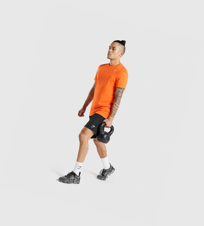 Gymshark Arrival Miesten T Paidat Oranssi | BULEQG258