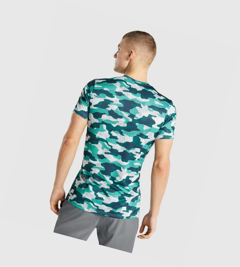 Gymshark Arrival Miesten T Paidat Turkoosi | JPKQXC159
