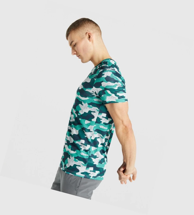 Gymshark Arrival Miesten T Paidat Turkoosi | JPKQXC159