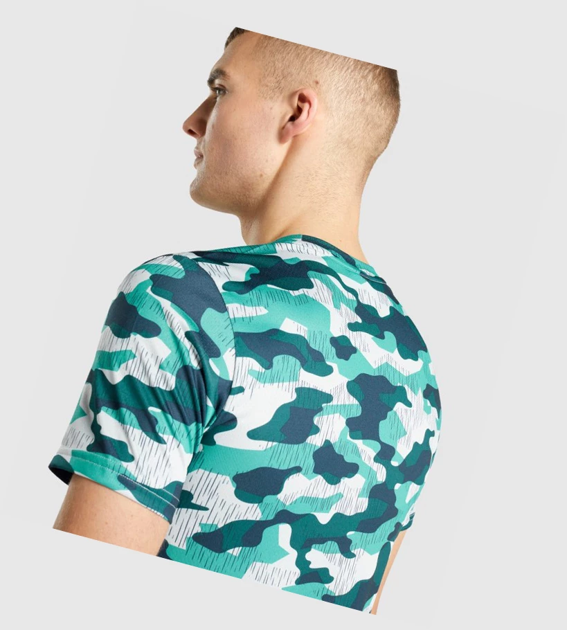 Gymshark Arrival Miesten T Paidat Turkoosi | JPKQXC159