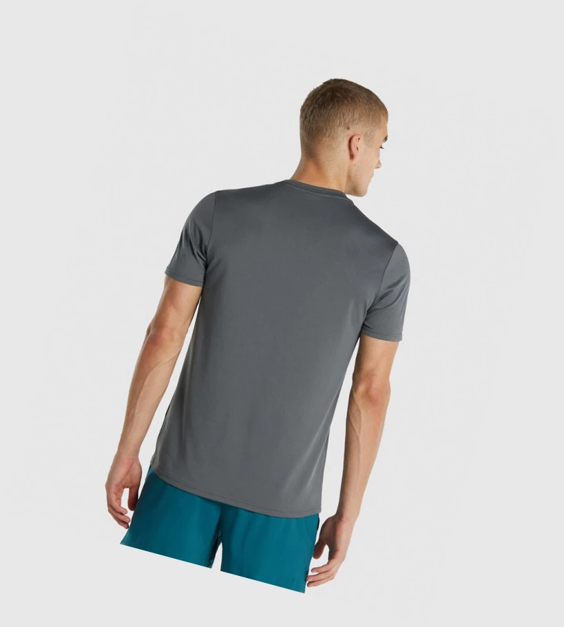 Gymshark Arrival Regular Fit Miesten T Paidat Harmaat | QXMCRT601